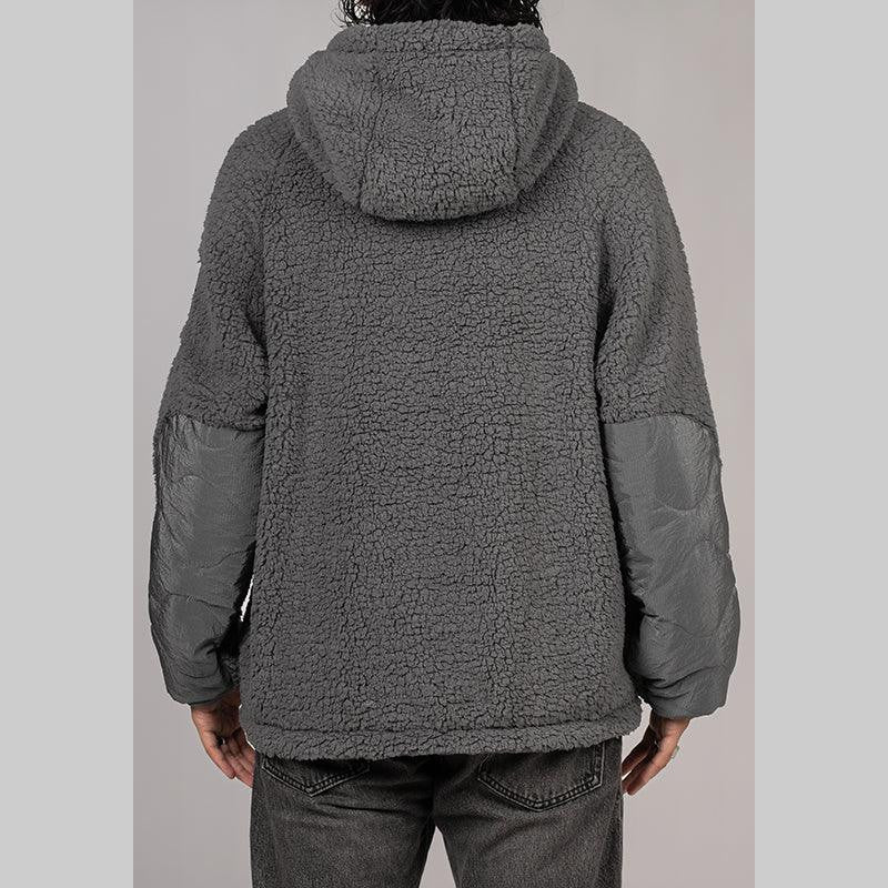 Pile Fleece Hoodie - Grey - LOADED