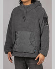 Pile Fleece Hoodie - Grey - LOADED