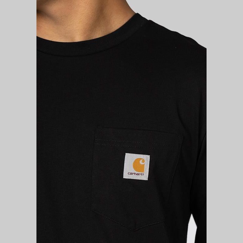 Pocket Long Sleeve - Black/Black - LOADED