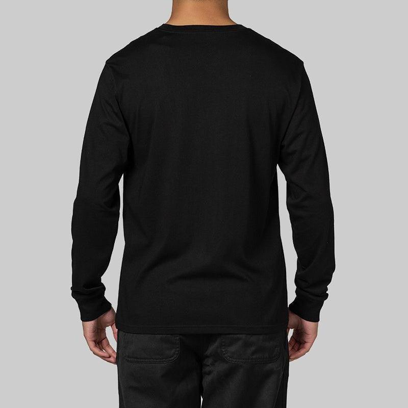 Pocket Long Sleeve - Black/Black - LOADED