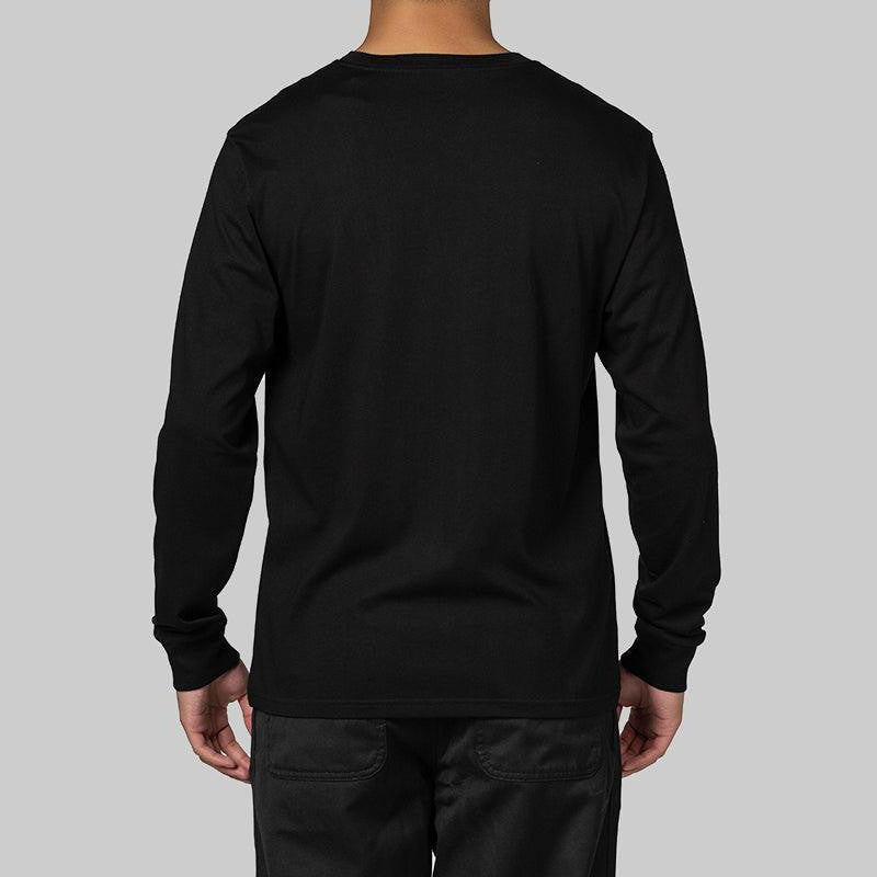 Pocket Long Sleeve - Black/Black - LOADED