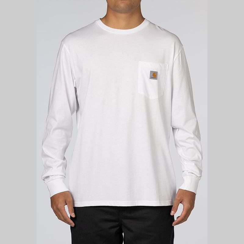 Pocket Long Sleeve - White/White - LOADED