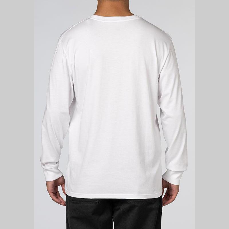 Pocket Long Sleeve - White/White - LOADED