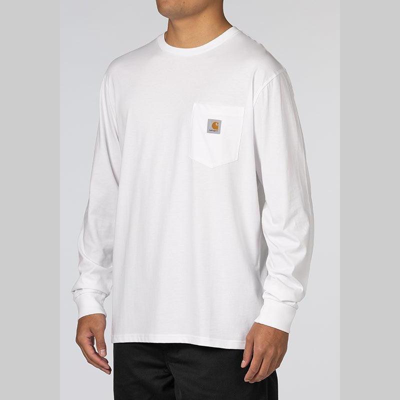 Pocket Long Sleeve - White/White - LOADED