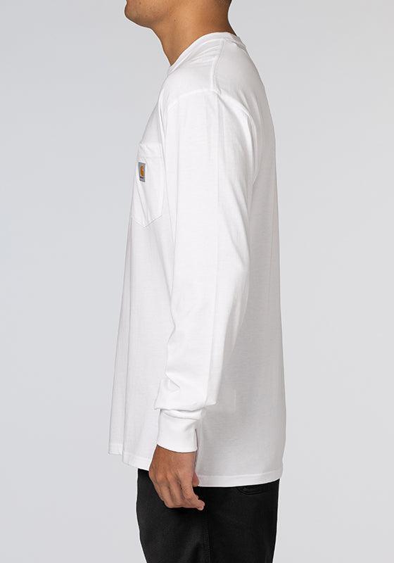 Pocket Long Sleeve - White/White - LOADED