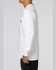 Pocket Long Sleeve - White/White - LOADED