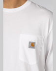 Pocket Long Sleeve - White/White - LOADED