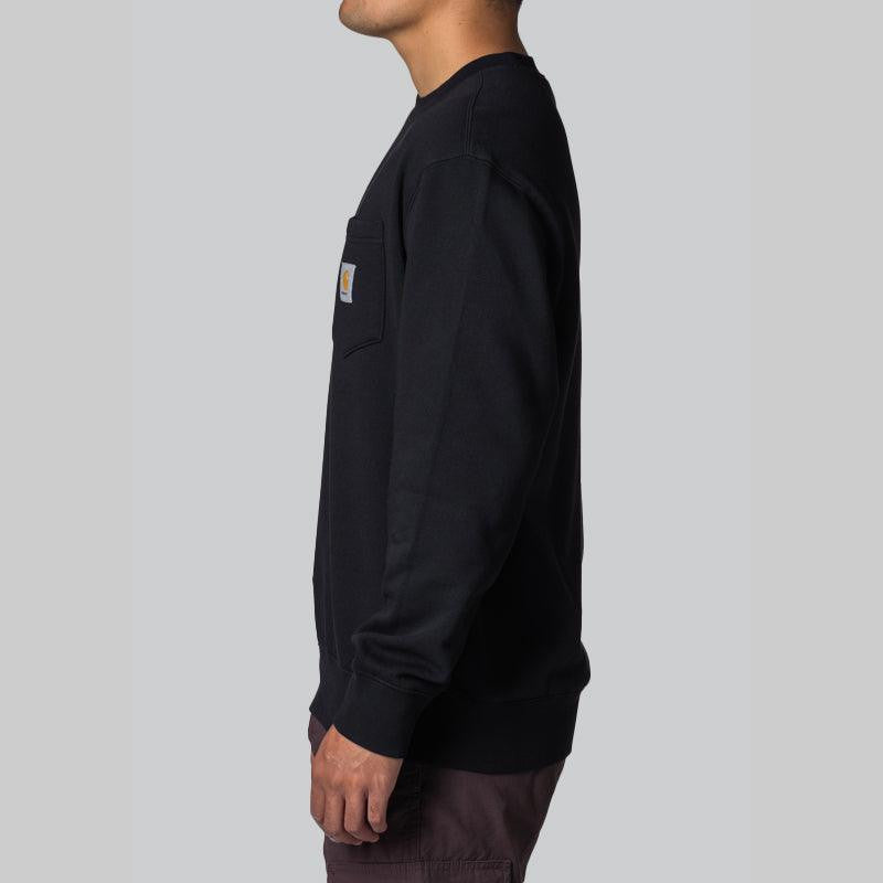 Pocket Sweat - Black - LOADED