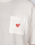 Pocket T-Shirt - White - LOADED