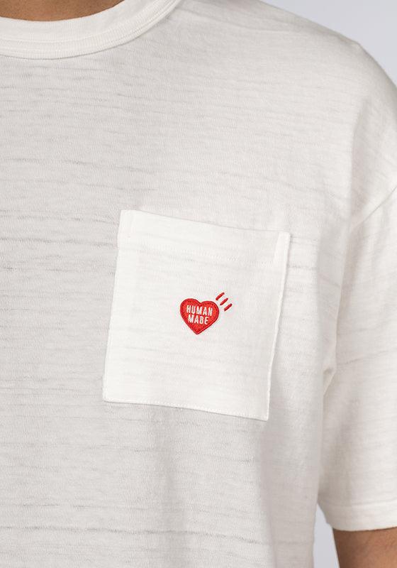 Pocket T-Shirt - White - LOADED