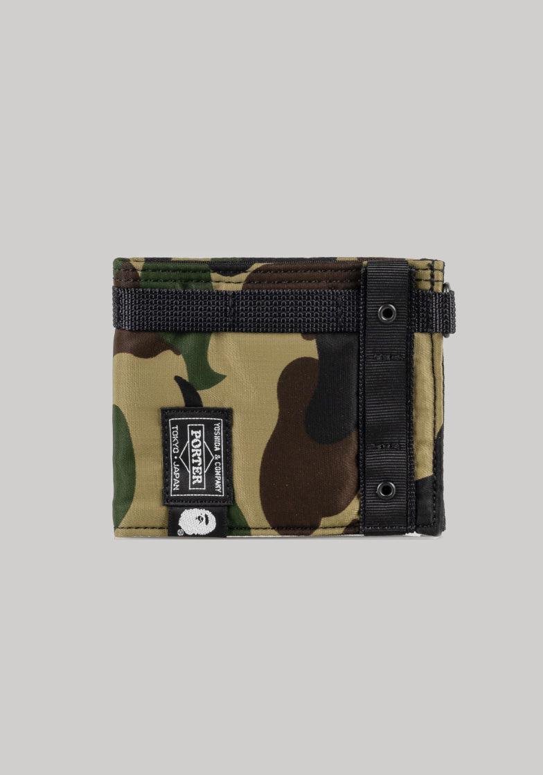 Porter 1st Camo Wallet - Green - LOADED