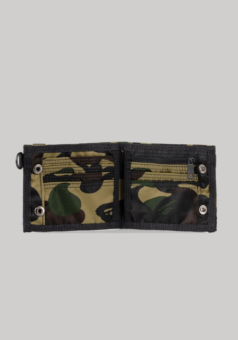 Porter 1st Camo Wallet - Green - LOADED