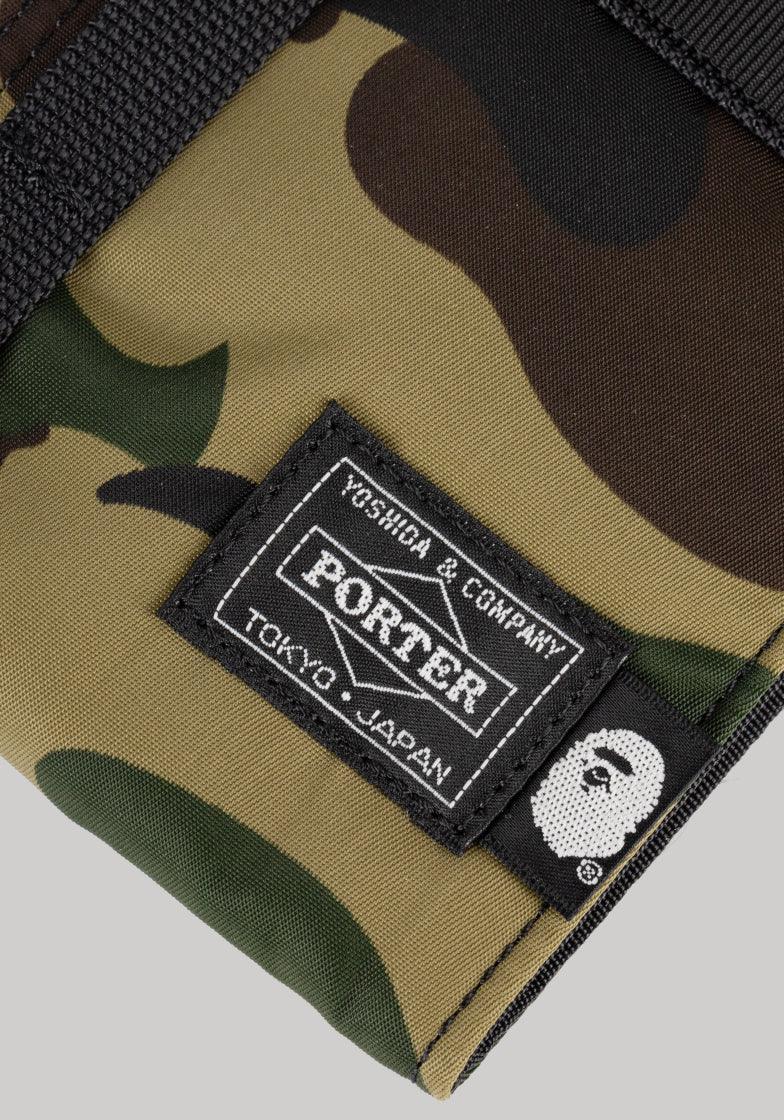 Porter 1st Camo Wallet - Green - LOADED