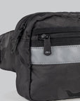 Porter Solid Camo Waist Bag - Black - LOADED