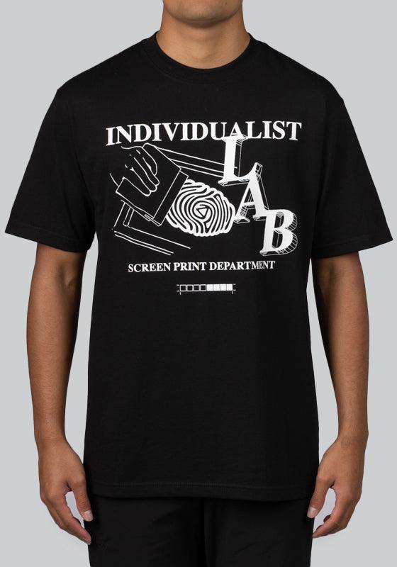 Print Dept T-Shirt - Black - LOADED