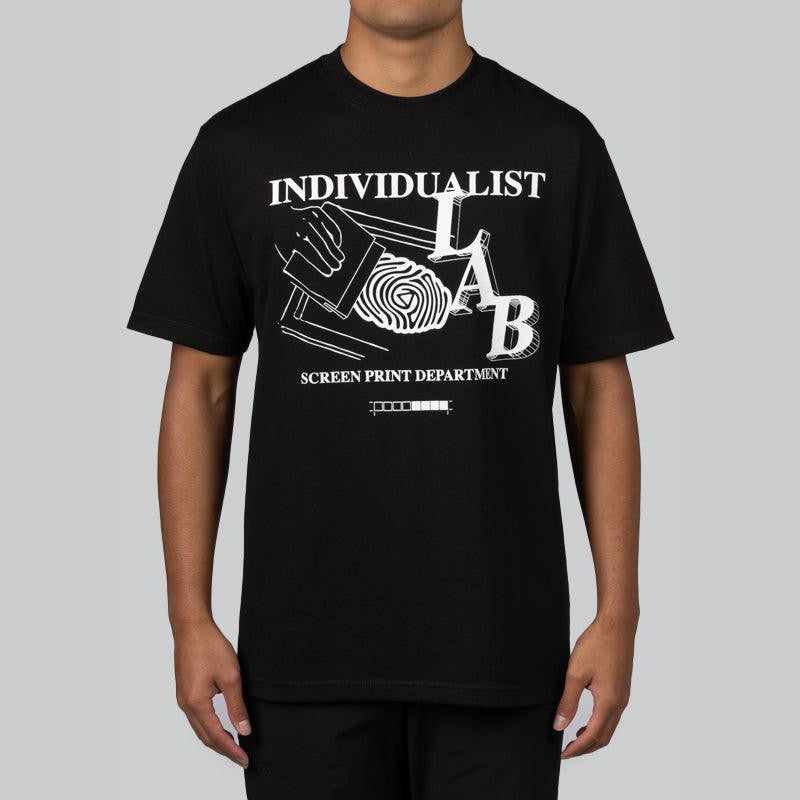 Print Dept T-Shirt - Black - LOADED