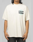 Print Works T-Shirt - Cream - LOADED