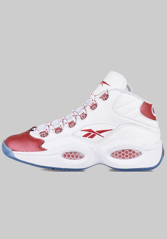 Question Mid - White/Vector Red - LOADED