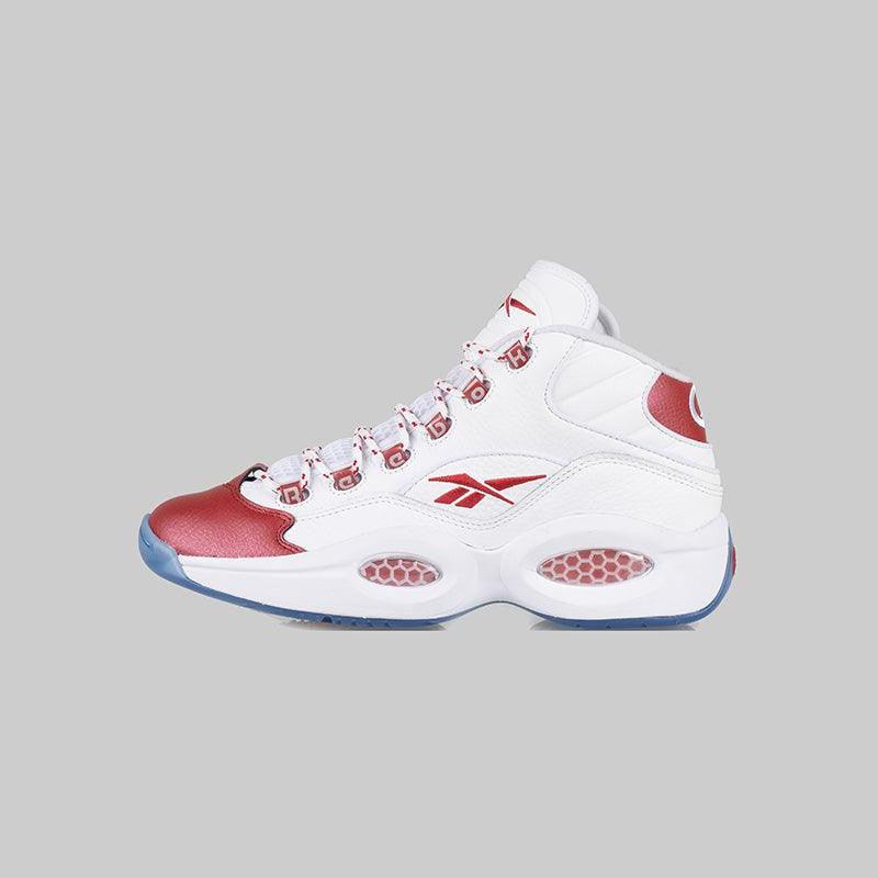 Question Mid - White/Vector Red - LOADED