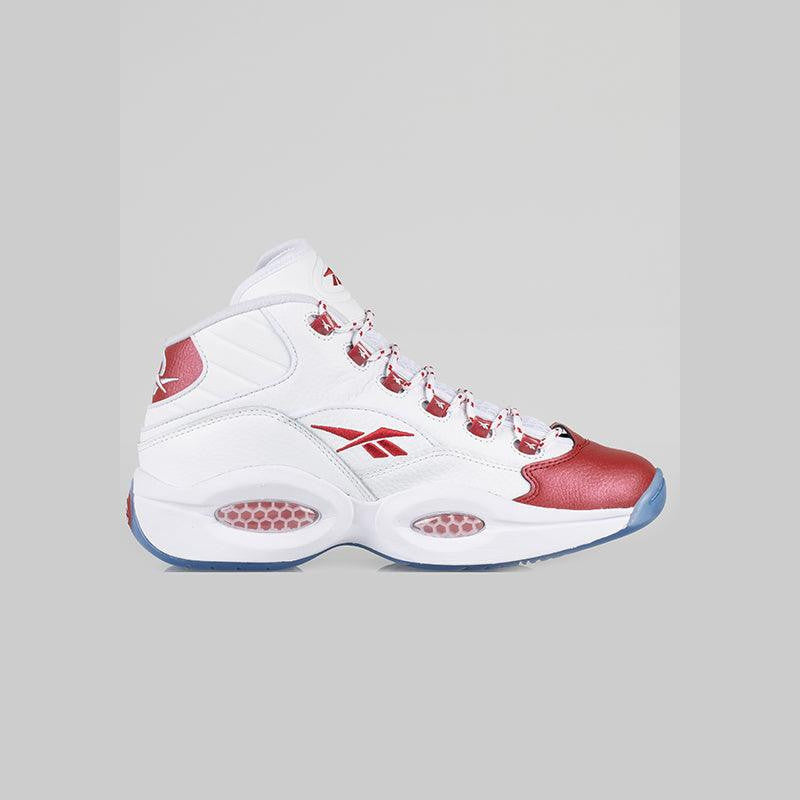 Question Mid - White/Vector Red - LOADED