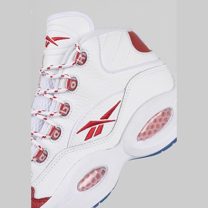 Question Mid - White/Vector Red - LOADED