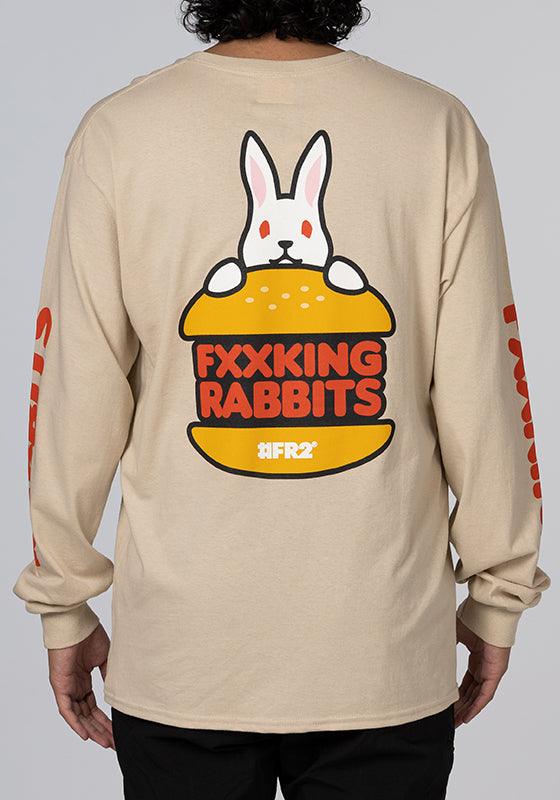 Rabbit Burger Long Sleeve - Beige - LOADED