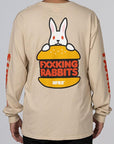 Rabbit Burger Long Sleeve - Beige - LOADED