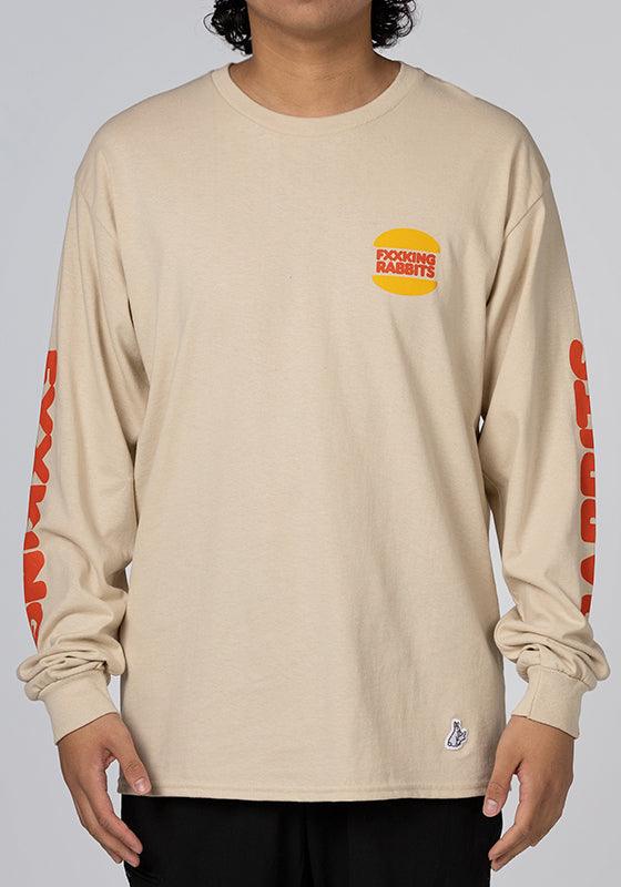 Rabbit Burger Long Sleeve - Beige - LOADED