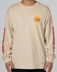 Rabbit Burger Long Sleeve - Beige - LOADED