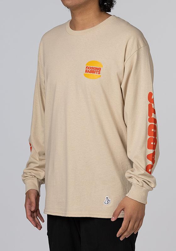 Rabbit Burger Long Sleeve - Beige - LOADED