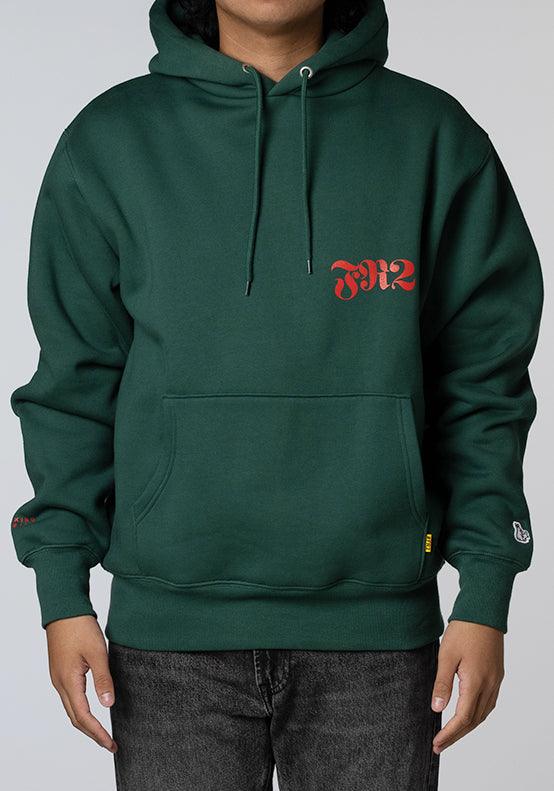 Rabbits Icon Hoodie - Green - LOADED