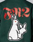 Rabbits Icon Hoodie - Green - LOADED