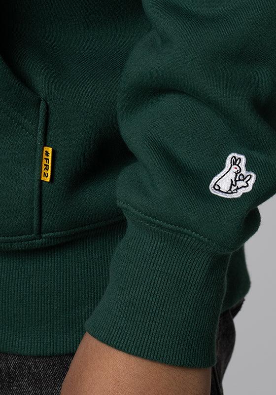 Rabbits Icon Hoodie - Green - LOADED