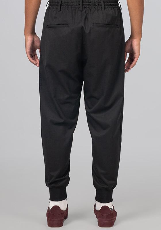 Refined Wool Cuffed Pant - Black - LOADED