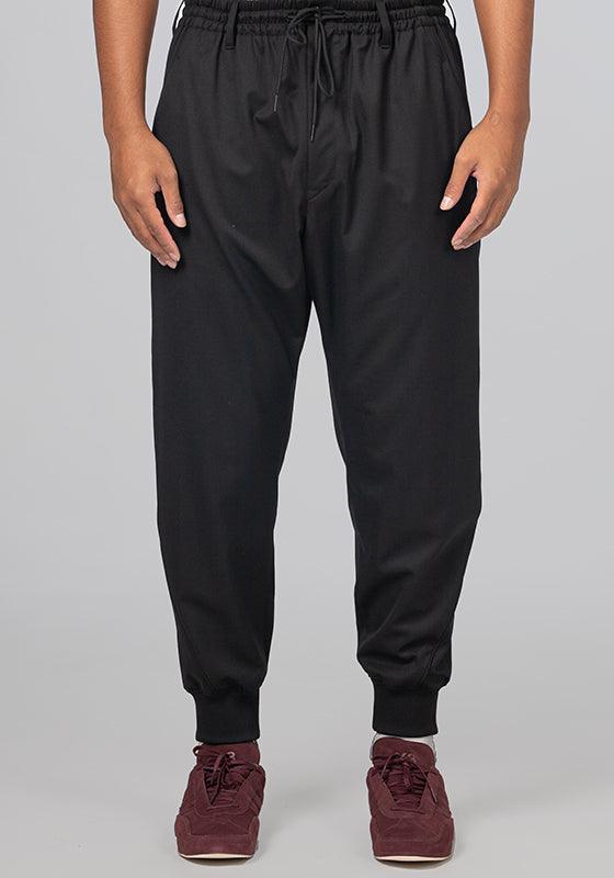 Refined Wool Cuffed Pant - Black - LOADED