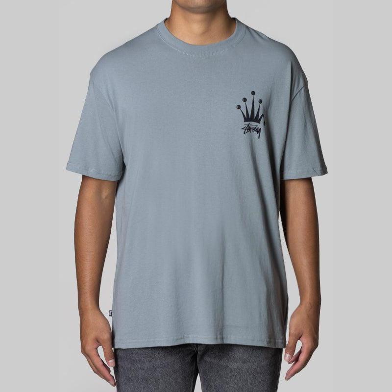 Regal Crown T-Shirt - Dusty Grey - LOADED