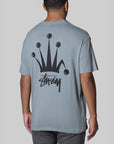 Regal Crown T-Shirt - Dusty Grey - LOADED