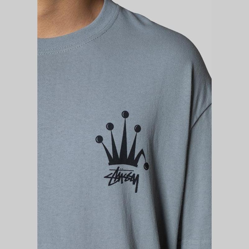 Regal Crown T-Shirt - Dusty Grey - LOADED