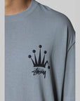 Regal Crown T-Shirt - Dusty Grey - LOADED