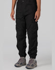 Regular Cargo Pant - Black Rinsed - LOADED