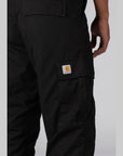 Regular Cargo Pant - Black Rinsed - LOADED