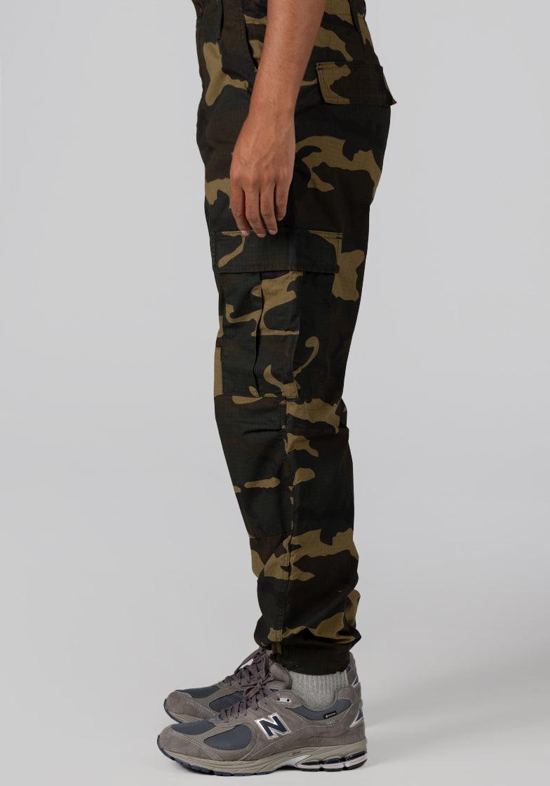 Regular Cargo Pant - Camo Laurel Rinsed - LOADED