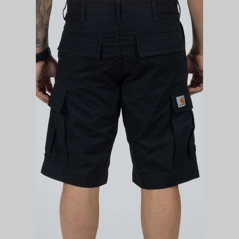 Regular Cargo Short - Black Rinsed - LOADED