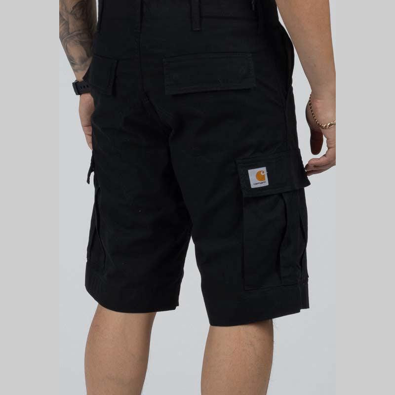 Regular Cargo Short - Black Rinsed - LOADED