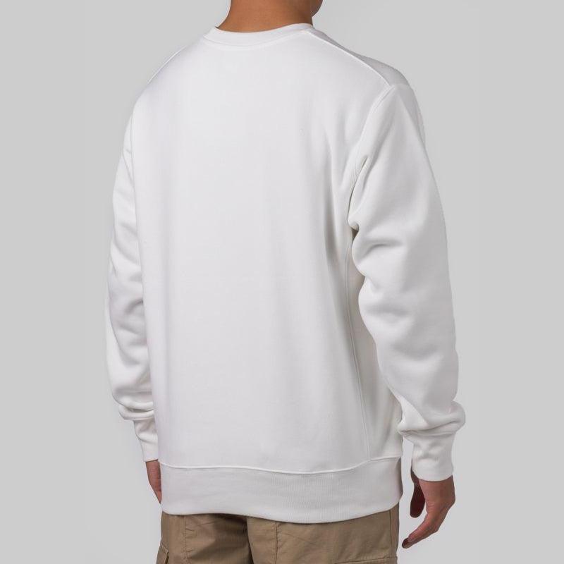 Reverse Weave Small C Crew - White - LOADED