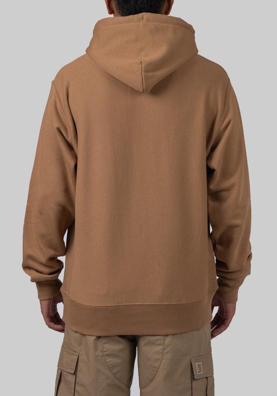 Reverse Weave Small C Hoodie - Contour Blush - LOADED