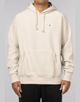 Reverse Weave Small C Hoodie - Stone Throw - LOADED