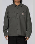 Rip Stop Authentic Work Shirt - Pigment Black - LOADED