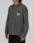 Rip Stop Authentic Work Shirt - Pigment Black - LOADED