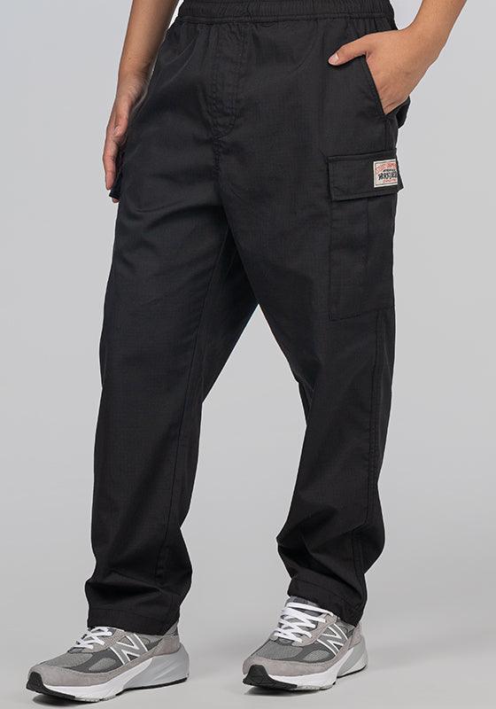 Ripstop Cargo Beach Pant - Black - LOADED